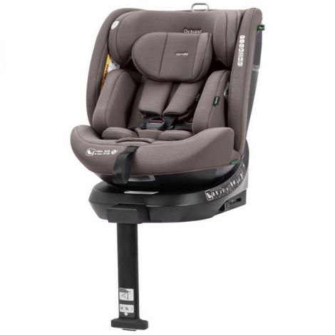 Scaun auto rotativ 360° SPS Carrello OCTOPUS i-SIZE 40-150 cm ISOFIX Sandstone Beige - imagine 5